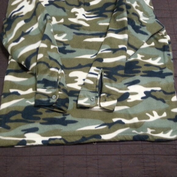 Camo Sherpa Lined Fleece/ Jacket Men's XL Outdoors  Outerwear Camouflage - Picture 7 of 12